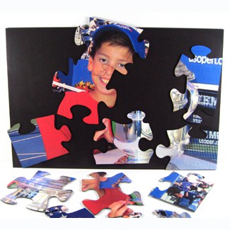 Barmitzvah puzzle 13 piece with magnetic panel